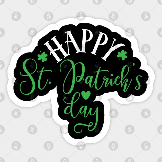 St Patrick's Day Sticker by unique_design76